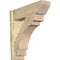 Ekena Millwork Merced Slat Rough Sawn Outlooker, Douglas Fir, 8"W x 28"D x 28"H OUT08X28X28MRC06RDF - alternate 1